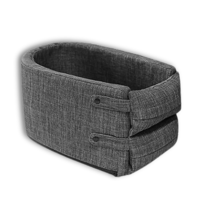 Small Dog Car Safety Seat – 2-in-1 Bed & Travel Booster - Image 3